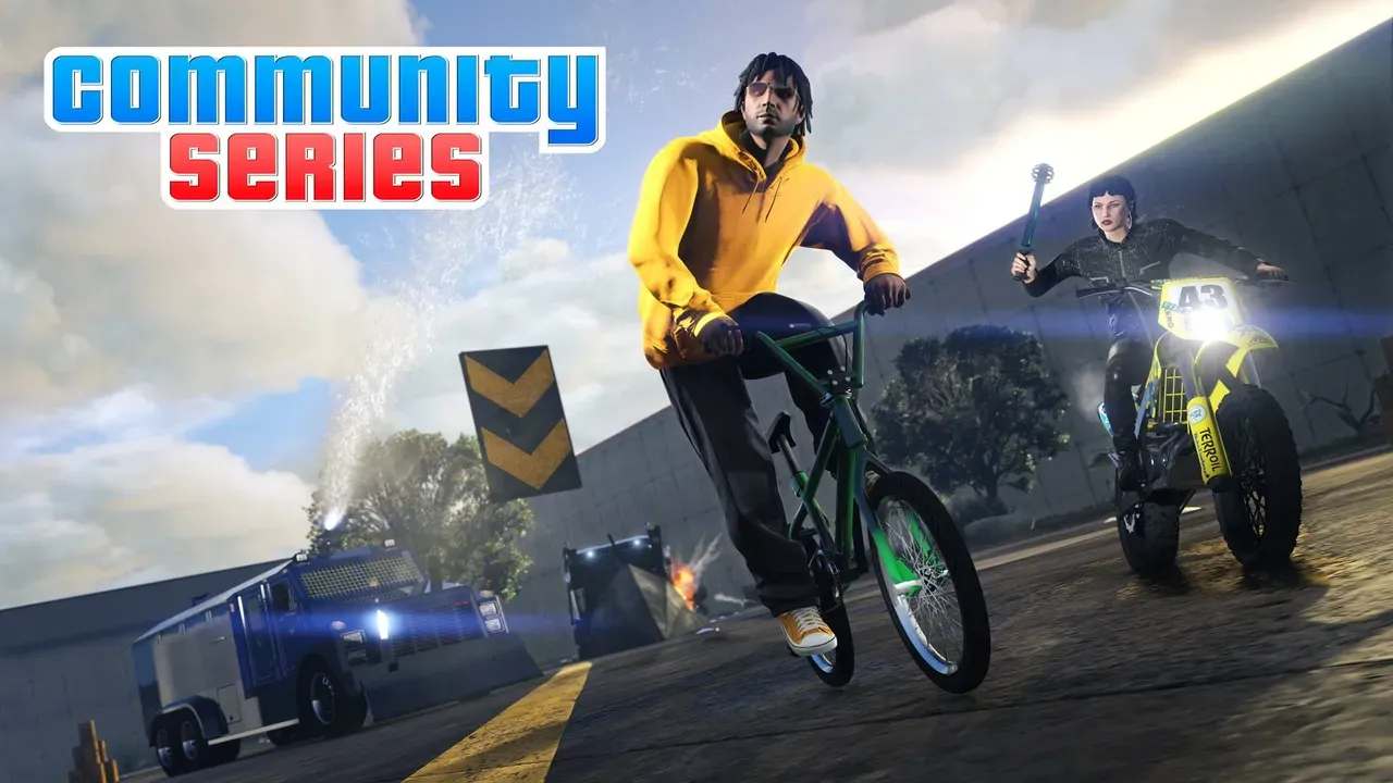 The Independence Day Community Series. Community-made modes like rally races and quick-draw duels earn double GTA$ and RP