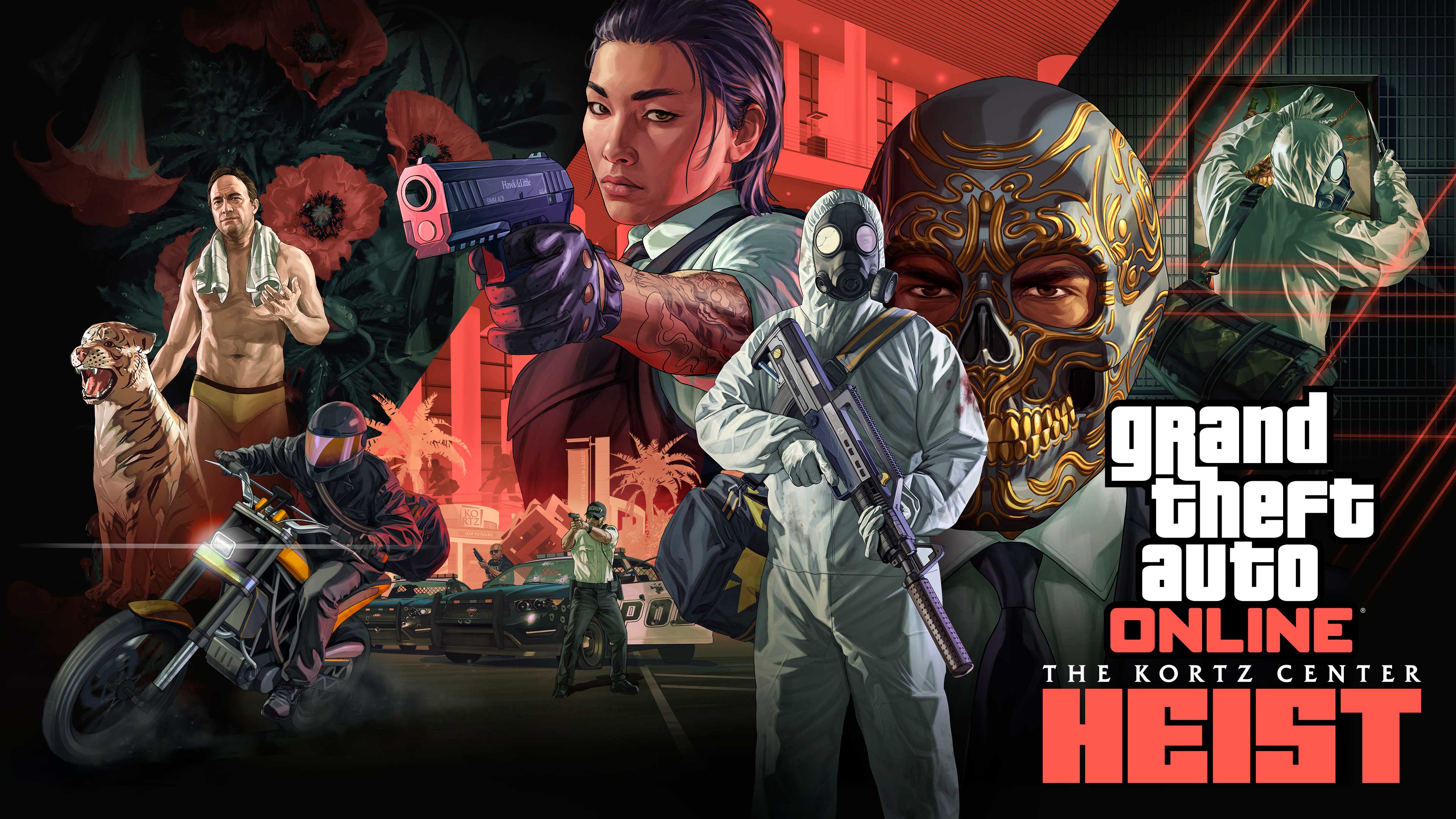 GTA Online、新たな強盗「The Kortz Center Heist」を7月14日配信——約6年ぶりの大仕事、美術館から名画を奪え